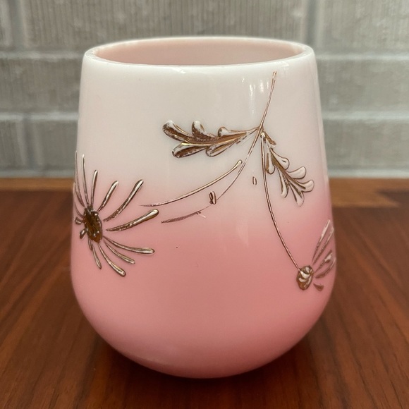 Victorian Peachblow Glass Tumbler - Picture 1 of 5